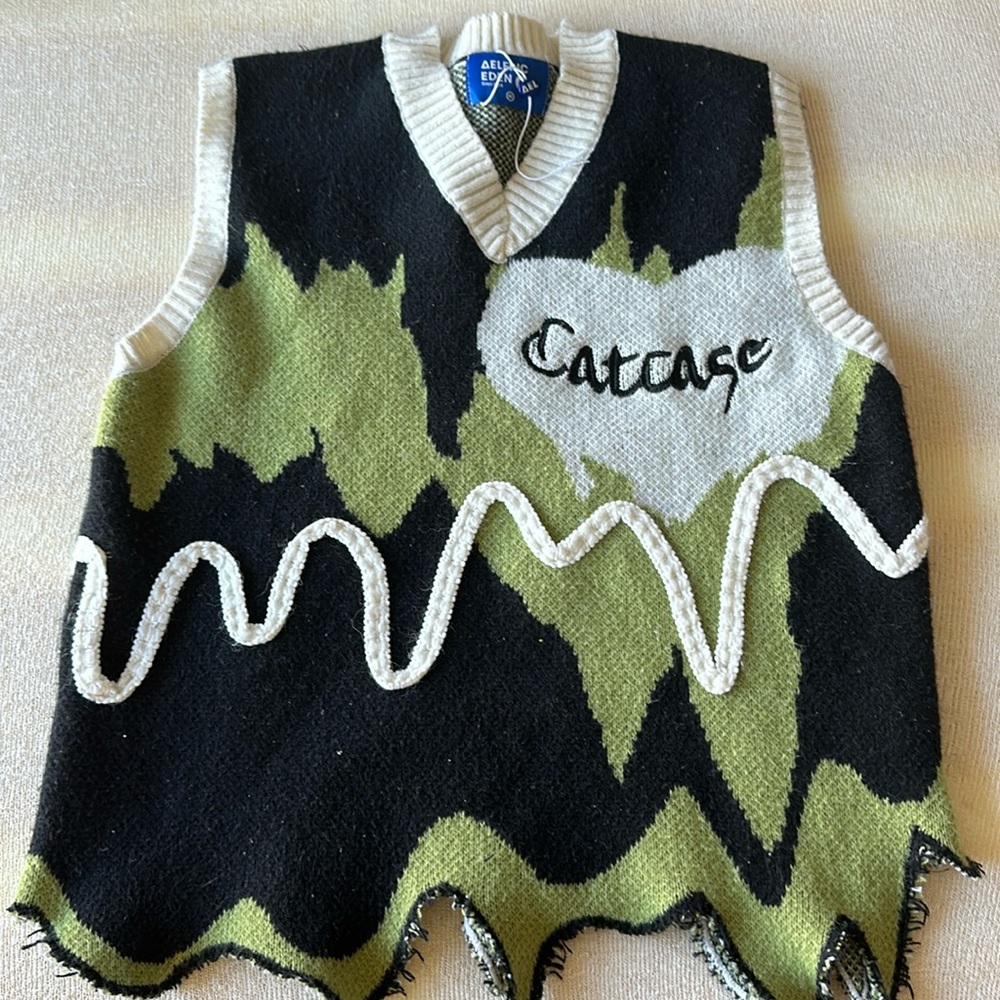 COPY - “Catcase” sweater vest